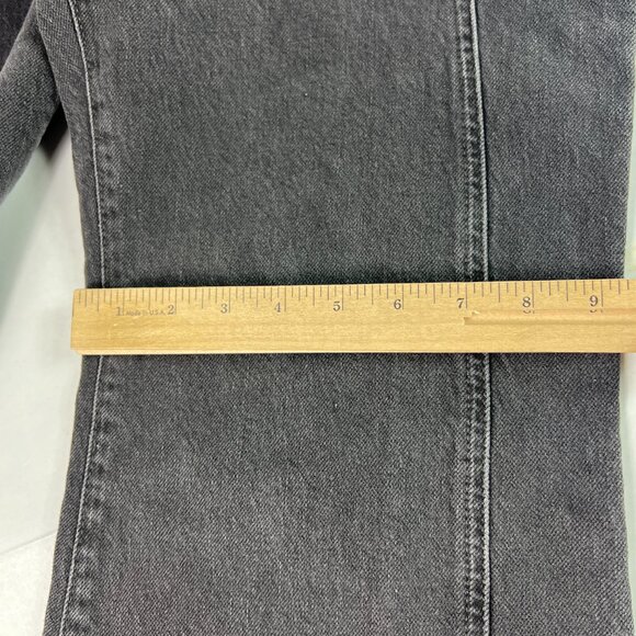 We The Free Jeans Women's 29x32* Florence High Rise Flare Black Denim Tag 30 - Picture 13 of 16